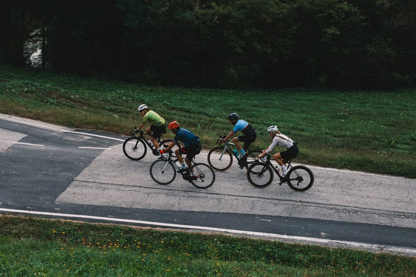 Cycling in Italian Dolomites