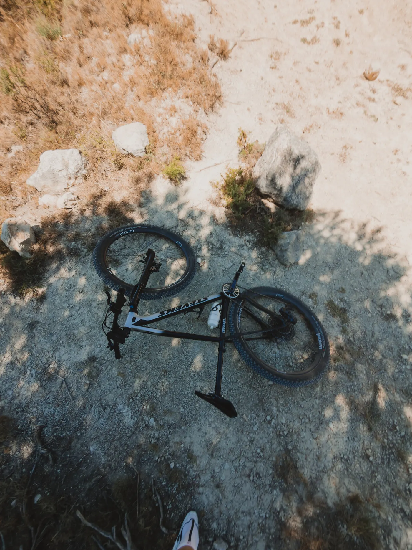 the road bike is getting jealous